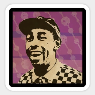 Tyler The Creator // Retro Poster Hiphop Sticker